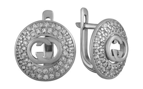 Серебряные серьги СВ1732-С