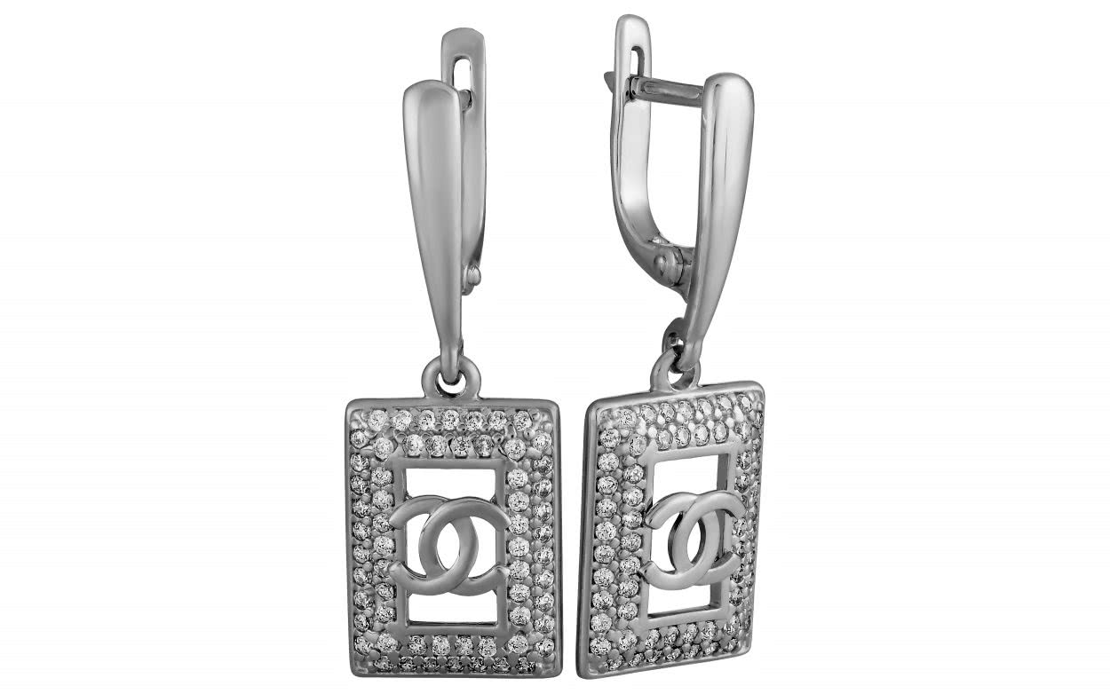 Серебряные серьги СВ1734-С