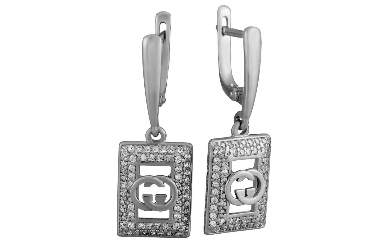 Серебряные серьги СВ1735-С
