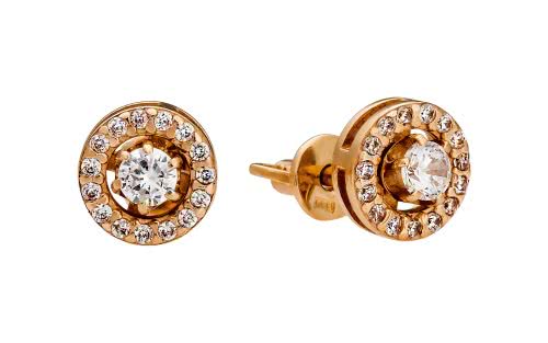 Серьги золотые СВ1740 Золотые серьги СВ1740