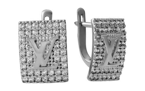 Серебряные серьги СВ1754-С