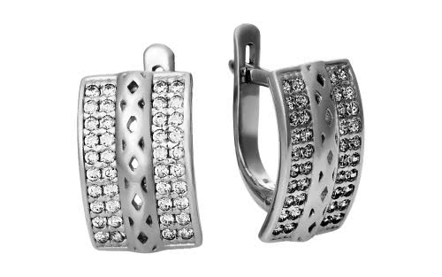 Серебряные серьги СВ1768-С