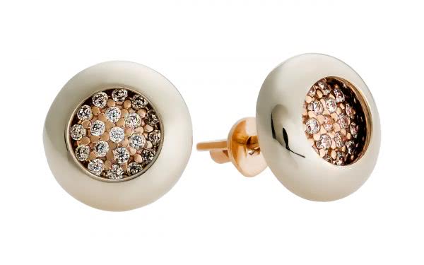 Золотые серьги СВ1792