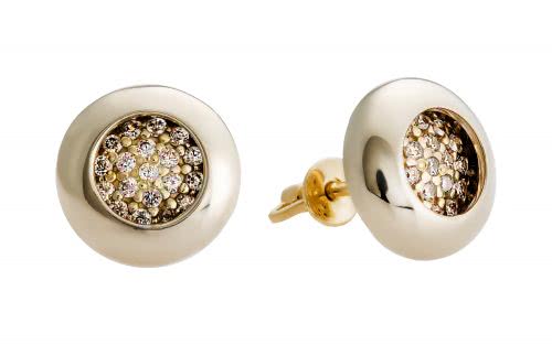 Золотые серьги СВ1792.2