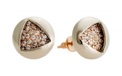 Золотые серьги СВ1794