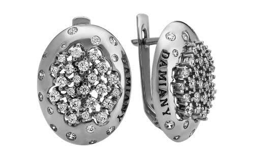 Серебряные серьги СВ1808-С Серебряные серьги СВ1808-С