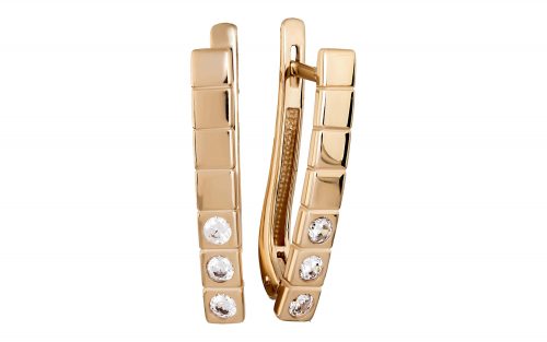 Золотые серьги СВ2069