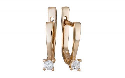 Золотые серьги СВ2133