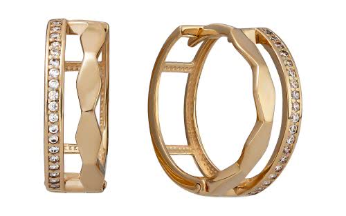 Золотые серьги СВ2149