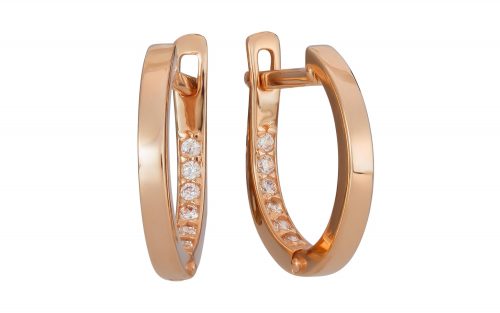 Золотые серьги СВ2166