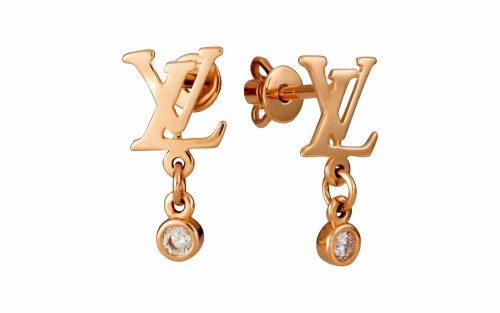 Золоті сережки з фианитом СВ2189