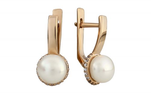 Золотые серьги СВ2223