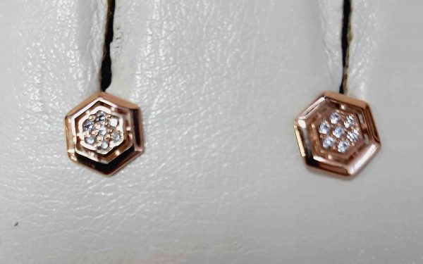 Фото серьги золотые СВ2225