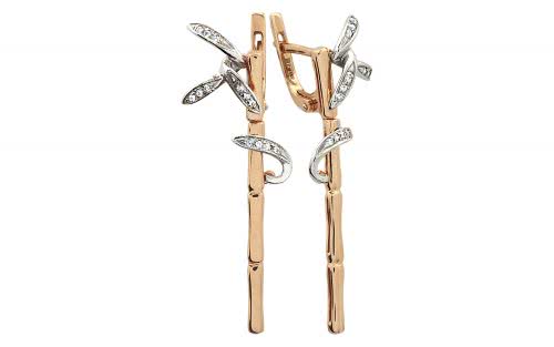 Золотые серьги СВ706 Золотые серьги СВ706