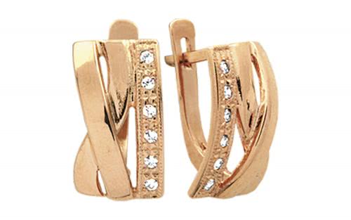 Золотые серьги СВ748 Золотые серьги СВ748