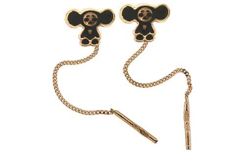 Золотые сережки с эмалью СВ957.1 Золотые серьги СВ957.1