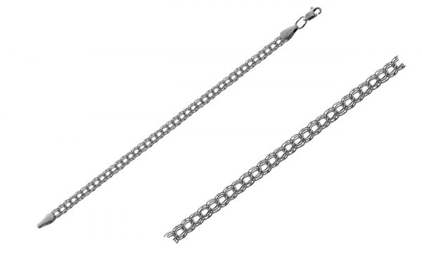 Серебряная цепочка ЦП085-С Фото Серебряная цепочка ЦП085