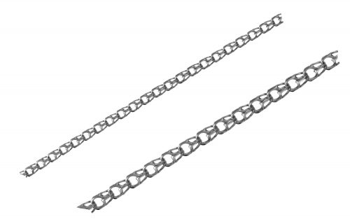 Серебряная цепочка ЦП214-С Фото Серебряная цепочка ЦП214